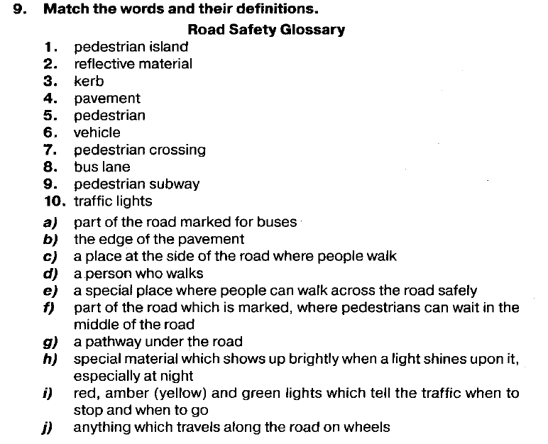 Match the words parking. Match the Words and their Definitions Road Safety Glossary pedestrian Island. Match the Words Traffic 6 класс. Match the Words and their Definitions. Задание по английскому 6 класс по фото на тему Road Safety.