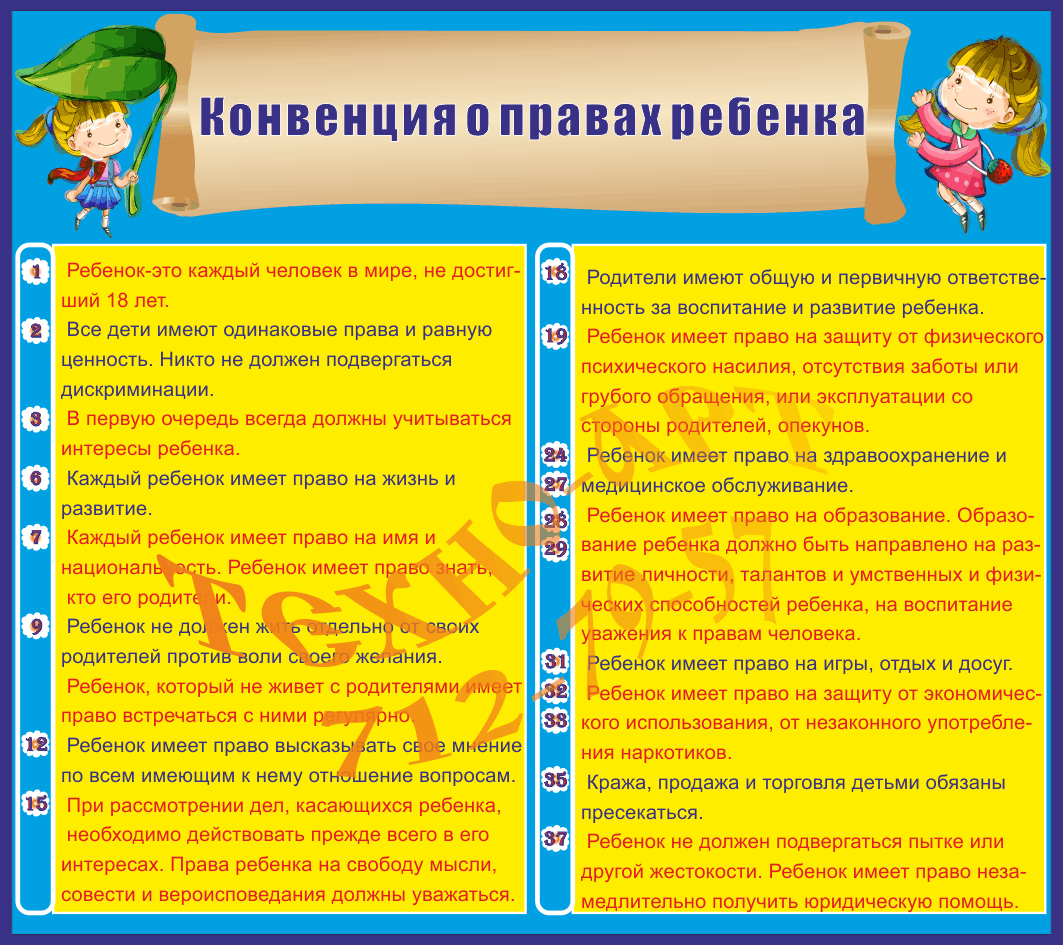 Уголок правовых знаний в школе материал на стенд в картинках