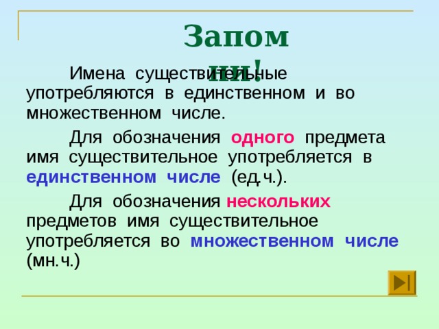 Имя существительное картинки для презентации