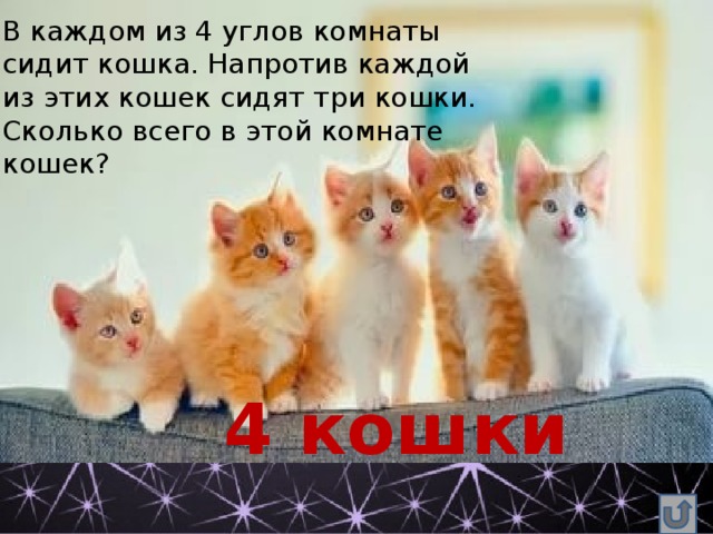 Сидят три кошки против каждой кошки две. Сидят три кошки. Сидят три кошки против каждой кошки две кошки. Сидят три кошки против каждой кошки 2 кошки сколько всего кошек. Сидят 3 кошки против каждой.