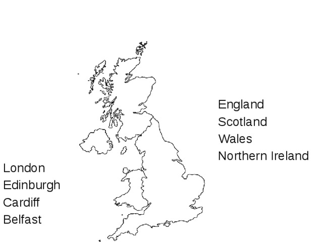 England Scotland Wales Northern Ireland London Edinburgh Cardiff Belfast 