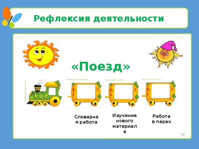 Рефлексия поезд картинки