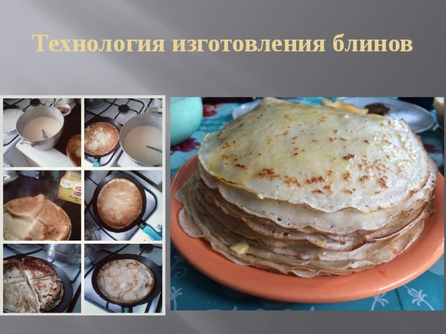 Проект по технологии 7 класс для девочек кулинария блинчики