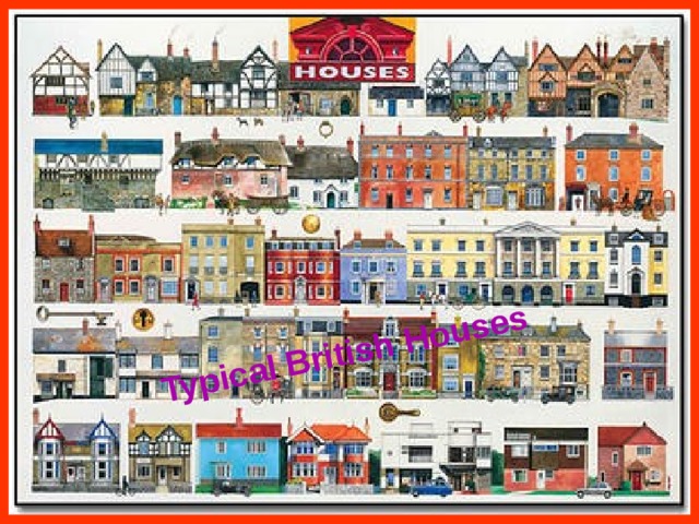 Typical British Houses 