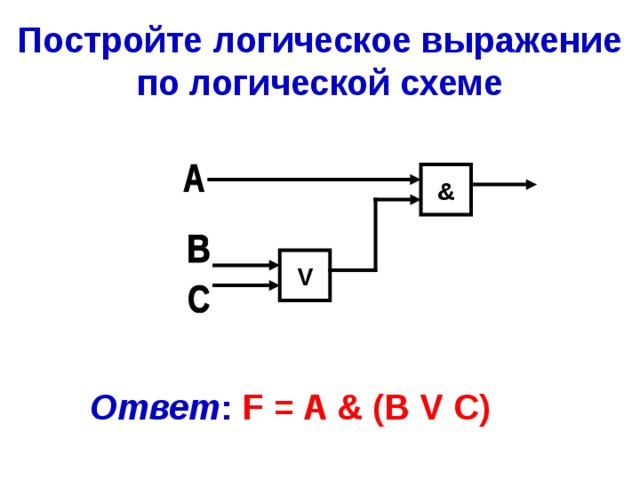 Задача 2 указать логическое уравнение формируемое на выходе каждой схемы