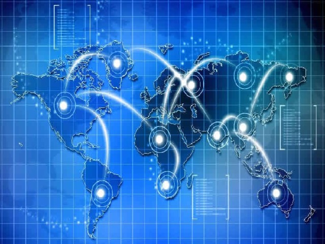 С развитием телекоммуникаций возникает новый вид “груза” – это информация, перетекающая из страны в страну, из региона в регион.   Информация ресурс нематериальный, а значит, требует особых способов добычи получения, обогащения обработки, транспортировки передачи и использования потребления. Место страны на информационном рынке сильно влияет на ее геополитическое положение. Мало стать пользователем информационного пространства, необходимо активно участвовать в его создании, контролировать телекоммуникаций и не зависеть от иностранных государств и компаний. 