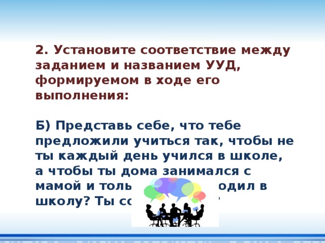 что понимают под ууд тест с ответами