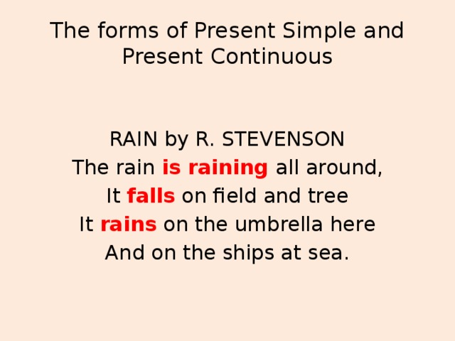 Rain continuous. Rain глагол. Raining глагол. Present simple предложение со словом Rain. Составить вопрос в презент континиус it is raining all Day.