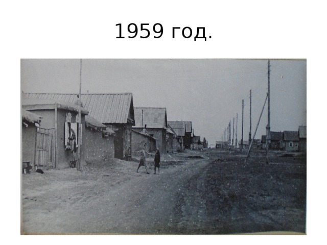 1959 год. 