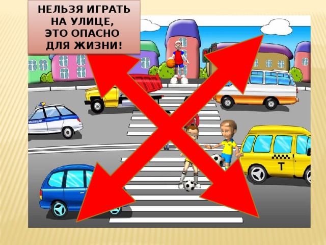 НЕЛЬЗЯ ИГРАТЬ НА УЛИЦЕ, ЭТО ОПАСНО ДЛЯ ЖИЗНИ! 