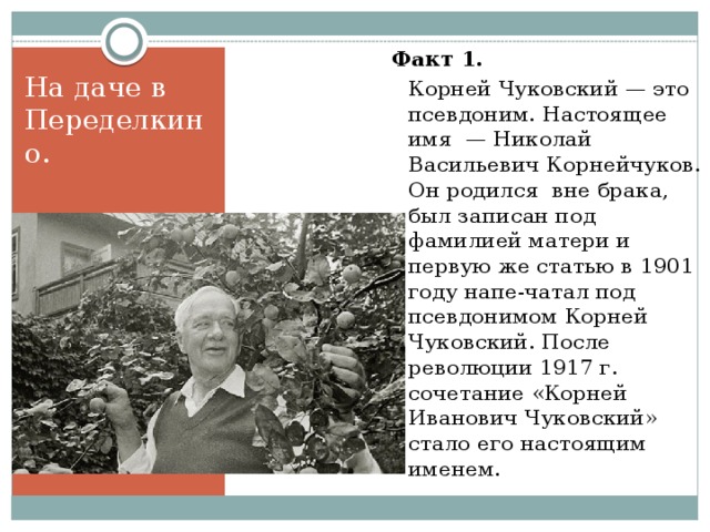 Краткая биография Чуковского: основные факты и достижения