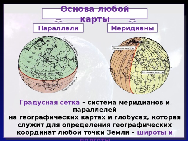 На пятой параллели. Градусная сетка на глобусе и карте. Градусная сетка параллели и меридианы. Сетка географических координат на глобусе. Географическая карта с градусной сеткой.