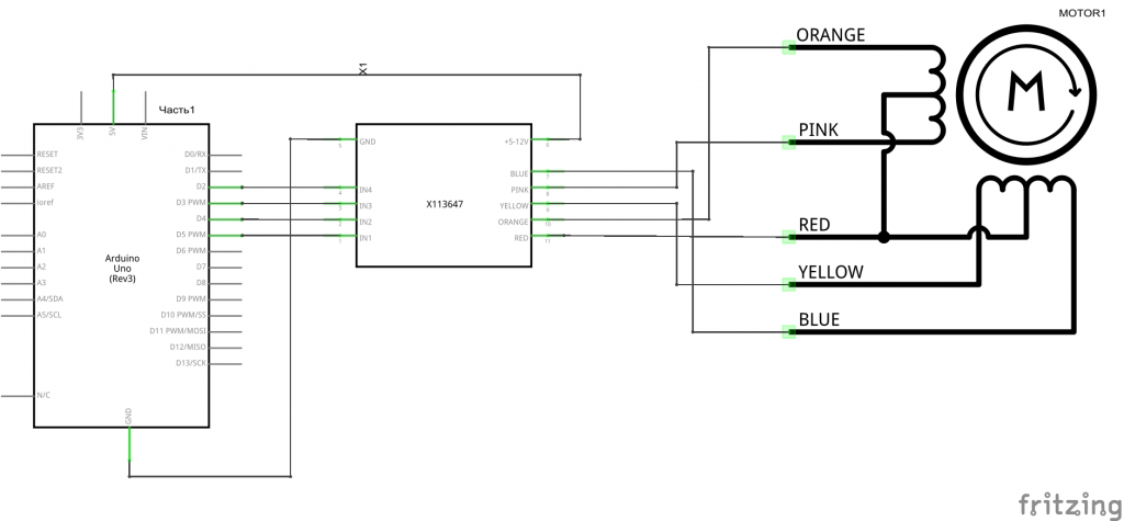 M49sp 1 схема подключения шаговый двигатель