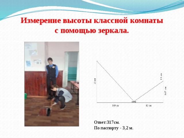 Измерение комнаты