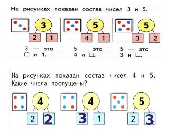 Какими цифрами показаны на рисунке