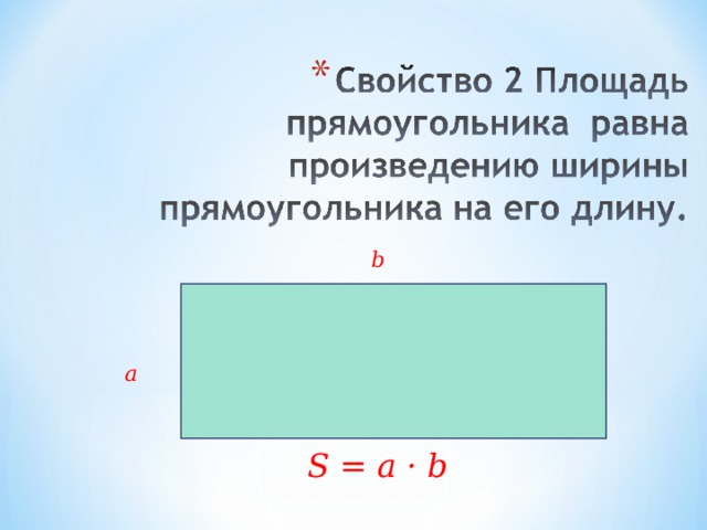 прикладные задачи по площадям