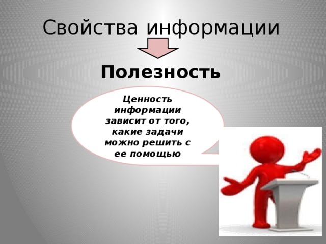 Полезной информации могут дать. Полезность ценность информации. Свойства информации поле. Свойства информации полезность. Подезность т ценность и полезность информации.