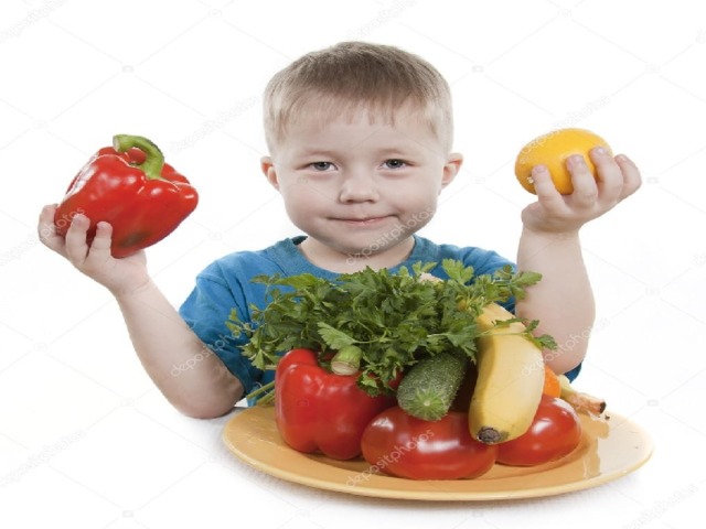 Что полезно для здоровья? Есть овощи и фрукты. 