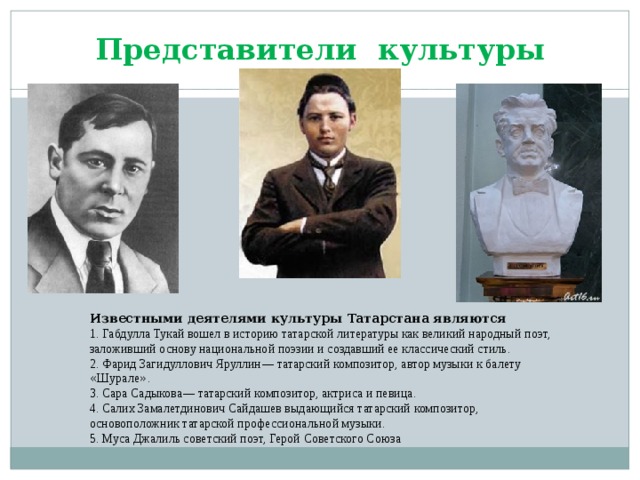 Знаменитые люди татарстана проект