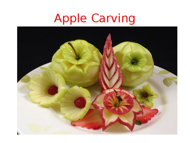 Apple Carving 