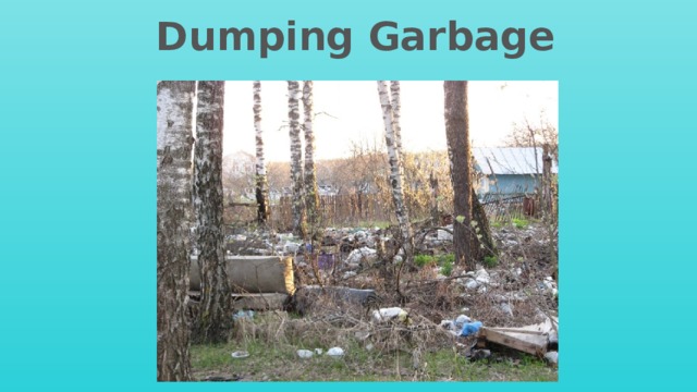  Dumping Garbage  