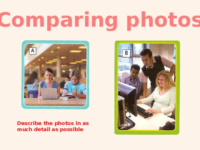 Compare photos