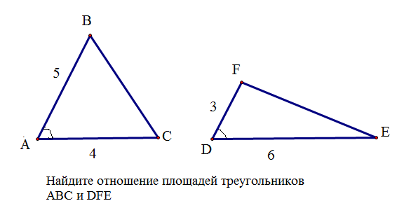 Карточки подобие треугольников