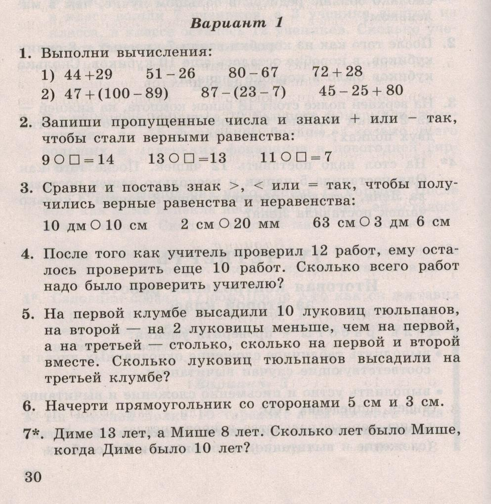 Аттестационная работа по математике