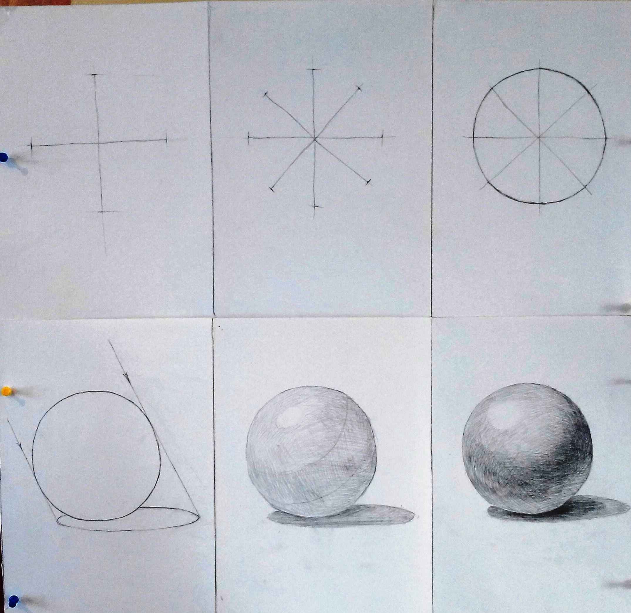 Шар пошагово. Рисование шара. Поэтапное рисование шара. Поэтапное рисование гара. Шар для рисования с натуры.