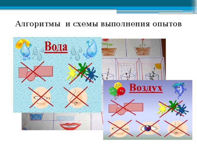 Схема воздух вода