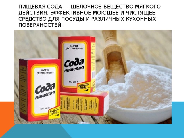 Как можно заменить соду Презентация. Пищевые вещества , которые могут заменить вредные для окружающей ср