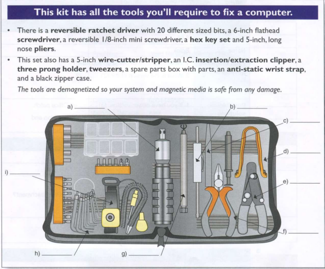 These tools