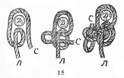 Казачий узел как вязать схема и объяснение