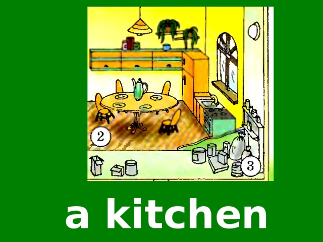 a kitchen 