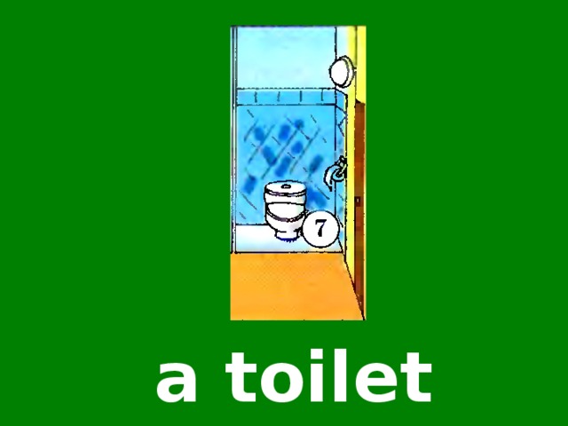 a toilet 