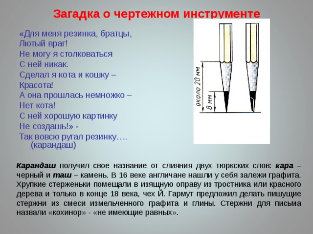 Черчение введение. Загадки для черчения. Загадки чертеж инструменты. Загадки о чертёжных инструментах. Загадки для детей про чертежные инструменты.