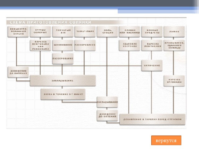 Технологическая схема солянки