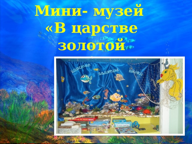 Мини- музей «В царстве золотой рыбки» 