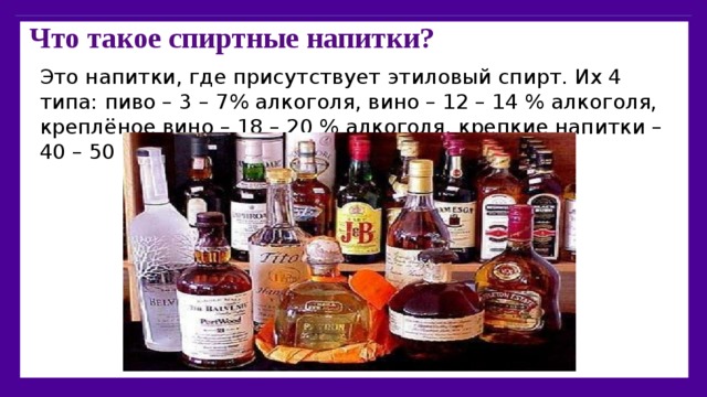 20 алкогольных напитков