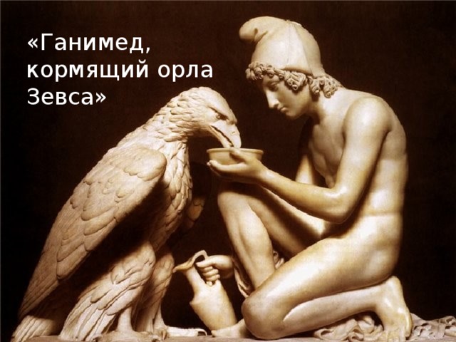 «Ганимед, кормящий орла Зевса» 