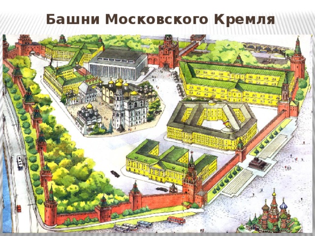 Московский кремль карта кремля