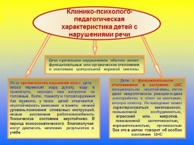 Клинико психолого педагогическая характеристика детей с речевыми нарушениями презентация