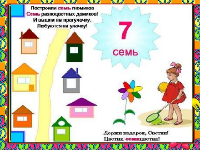 Число 7 проект математика Презентация по математике "Числа в пословицах,поговорках,загадках,стихах.