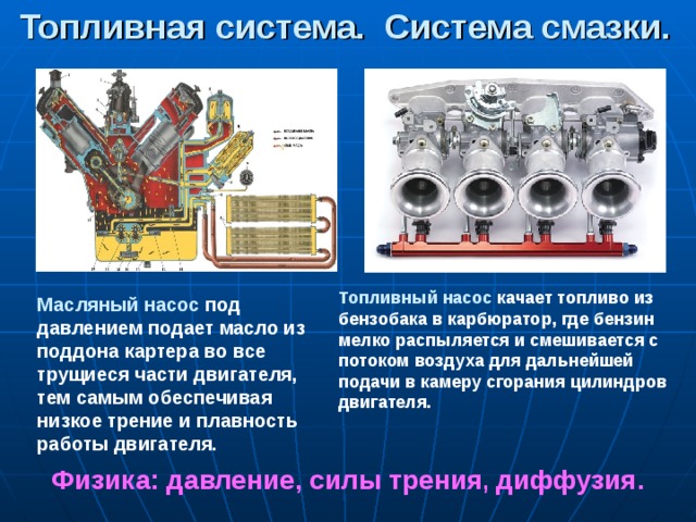 Ремонт системы смазки презентация