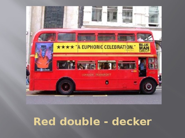 Red double - decker 