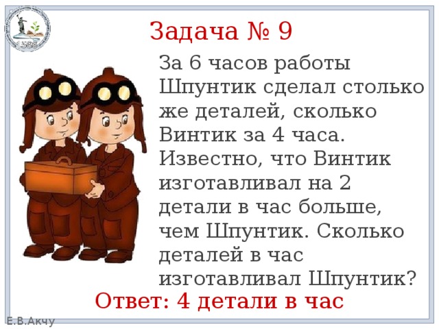 Для своего газированного автомобиля винтик и шпунтик использовали за 3 дня 90 литров схема задачи