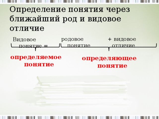 Дает следующее определение данному понятию