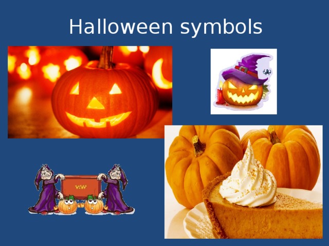 Halloween symbols 