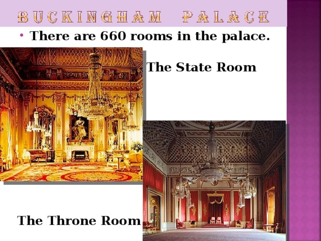 There are 6 6 0 rooms in the palace.