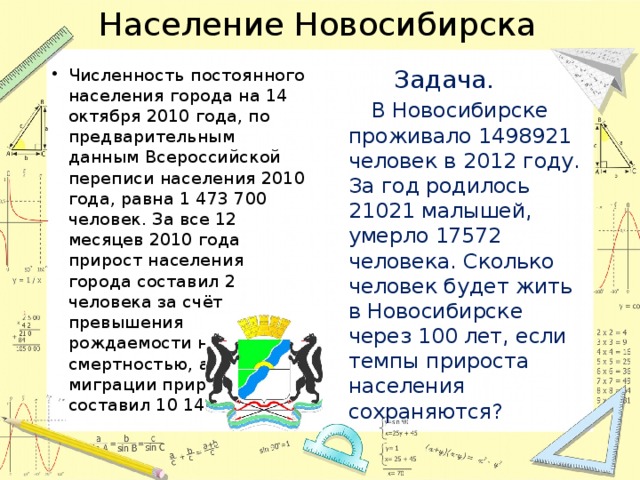 Численность новосибирска